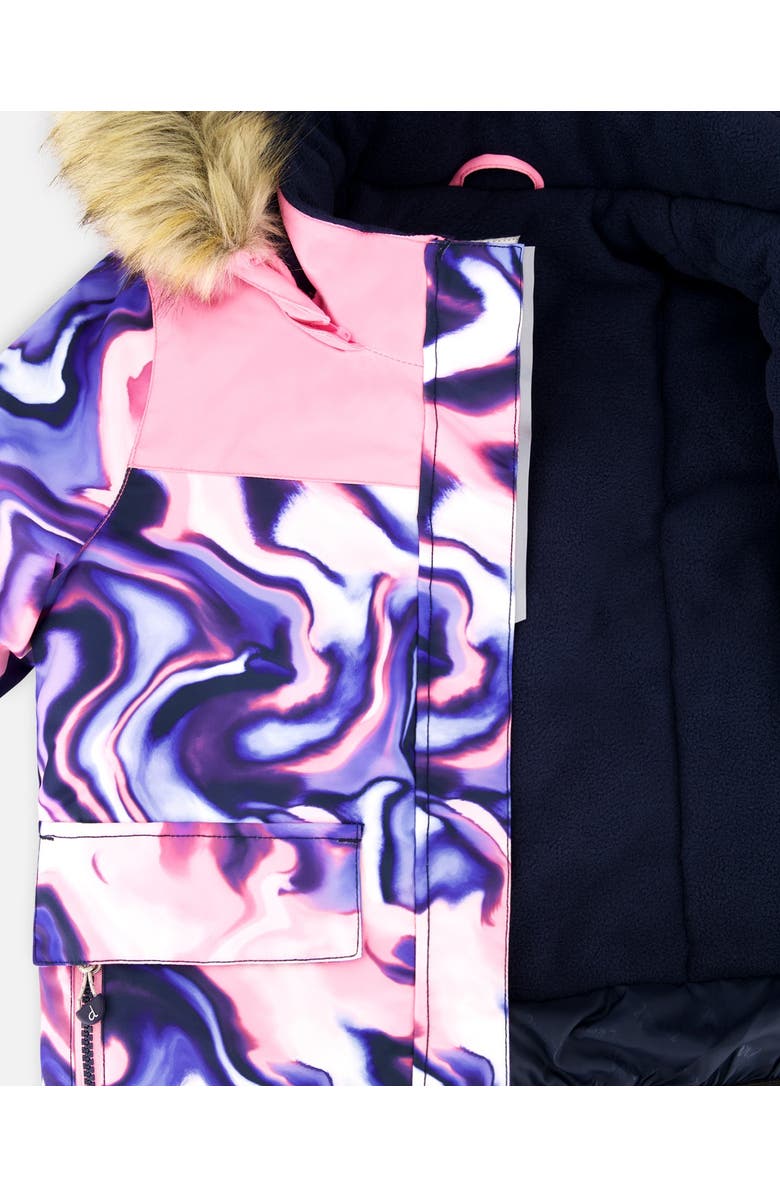 Deux par Deux Two-Piece Discover Snowsuit with Jacket, Alternate, color, Navy Blue