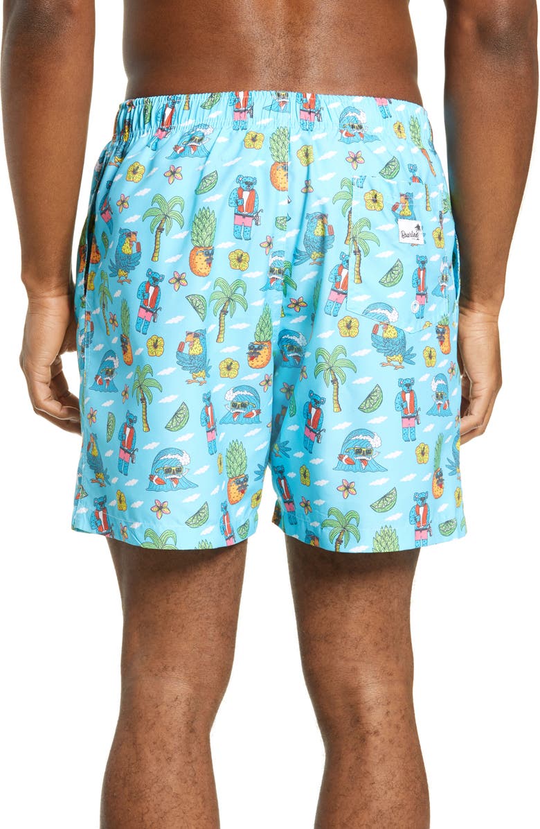 Boardies Mulga Koala Print Swim Trunks, Alternate, color, 