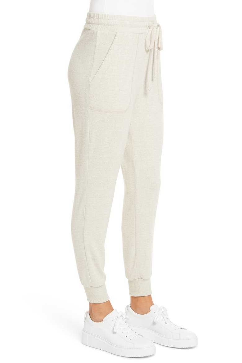 x Living in Yellow Skye Joggers (Nordstrom Exclusive), Alternate, color, TOASTED OATMEAL