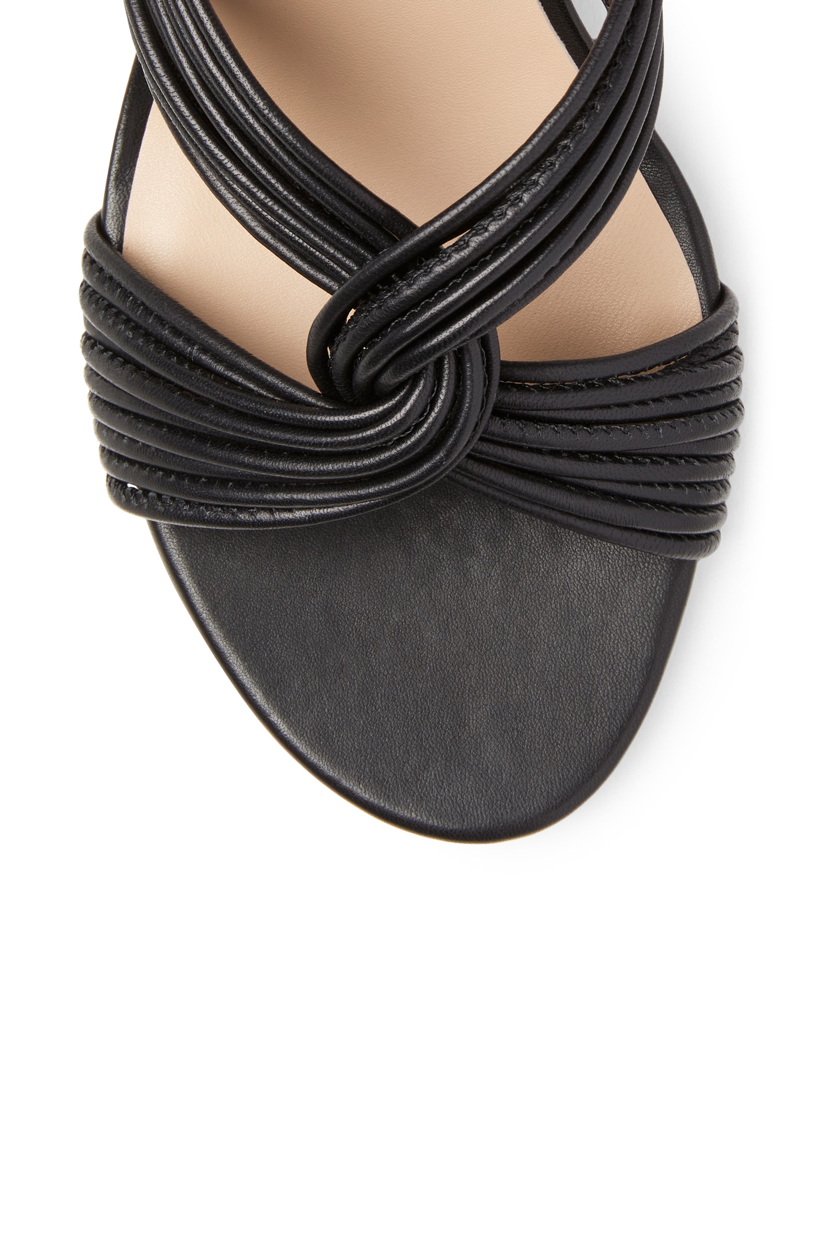 Stuart Weitzman Twist Block Heel Slide Sandal, Alternate, color, 