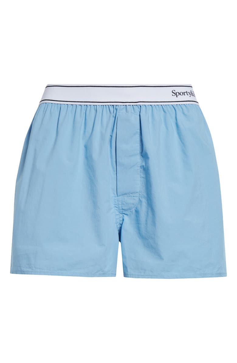 Sporty & Rich Serif Logo Boxer Shorts, Alternate, color, 