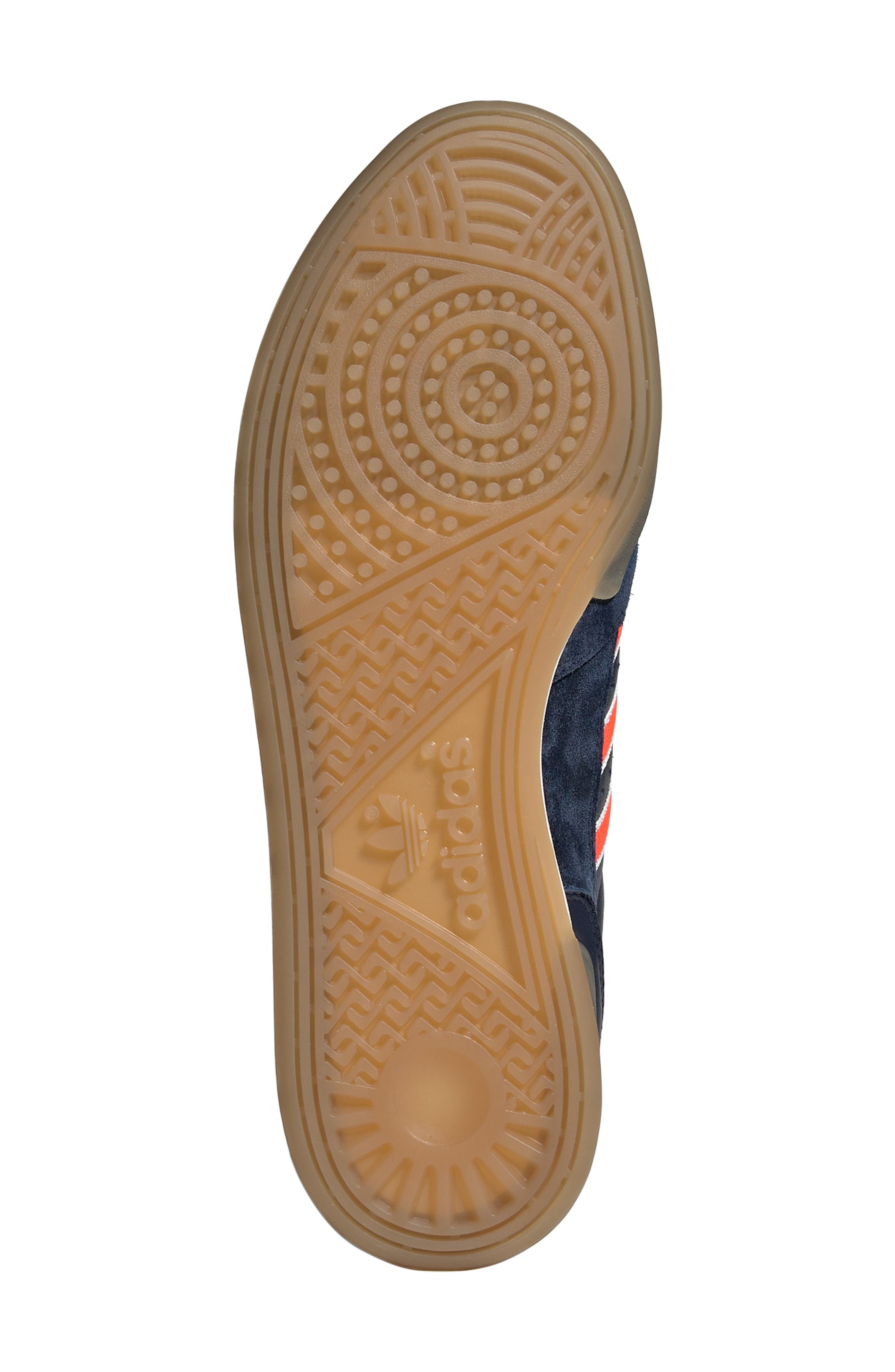 adidas Gender Inclusive Handball Top Sneaker, Alternate, color, Night Indigo/ Solar Red/ White