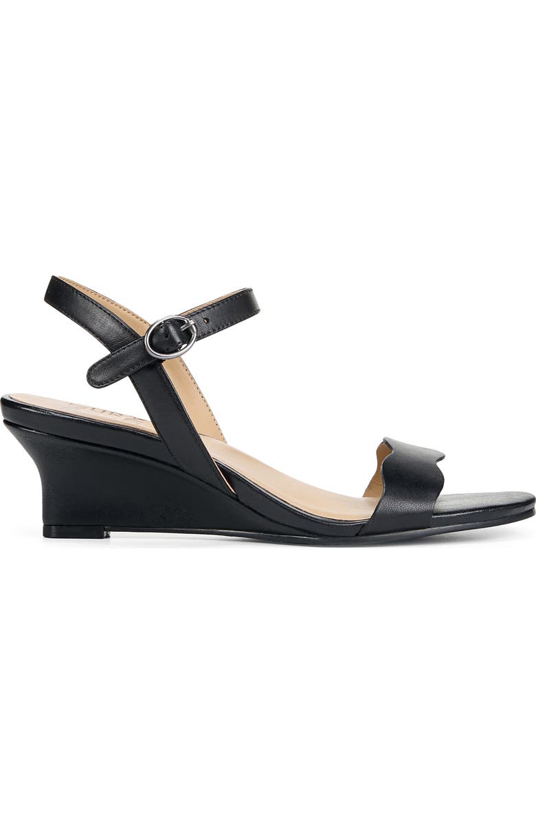 Naturalizer Lacey Ankle Strap Wedge Sandal, Alternate, color,