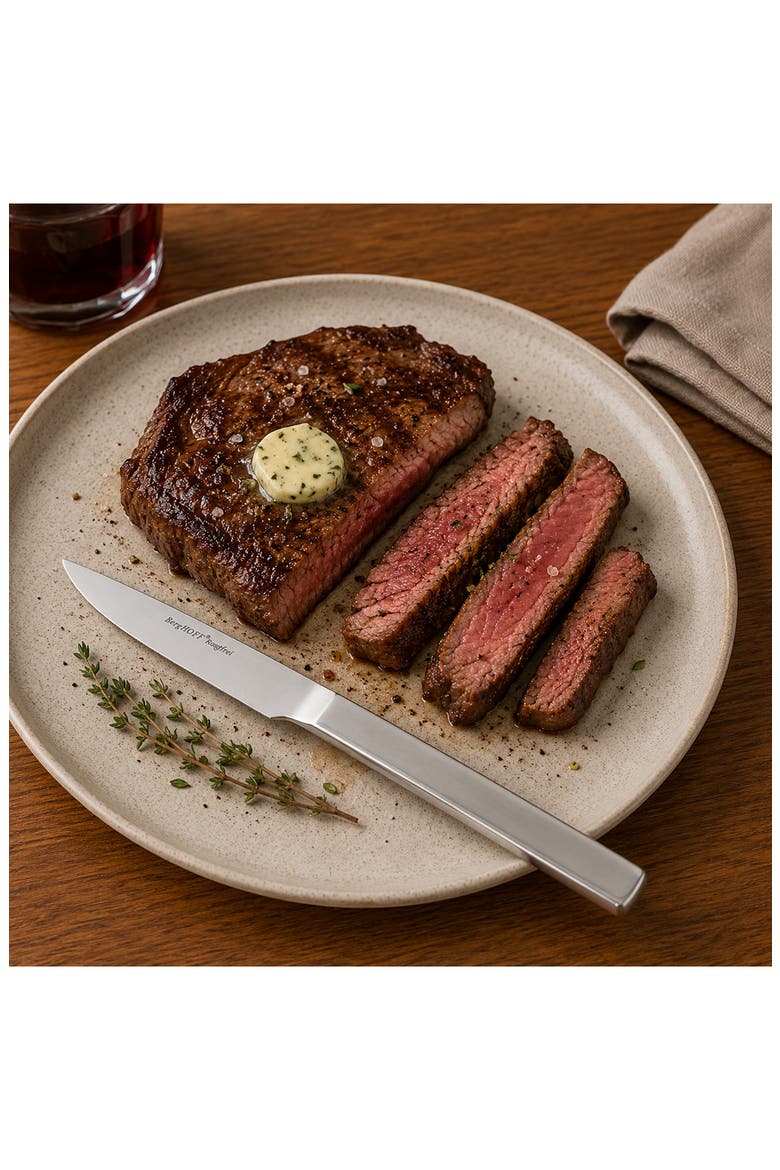 Essentials 4-Piece Steak Knife Set, Alternate, color, SILVER