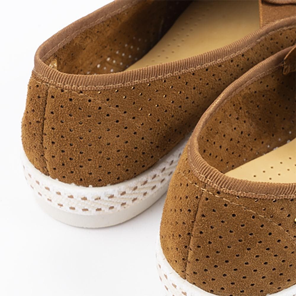 Rivieras Classic Suede Slip-On Loafer, Alternate, color, Brown