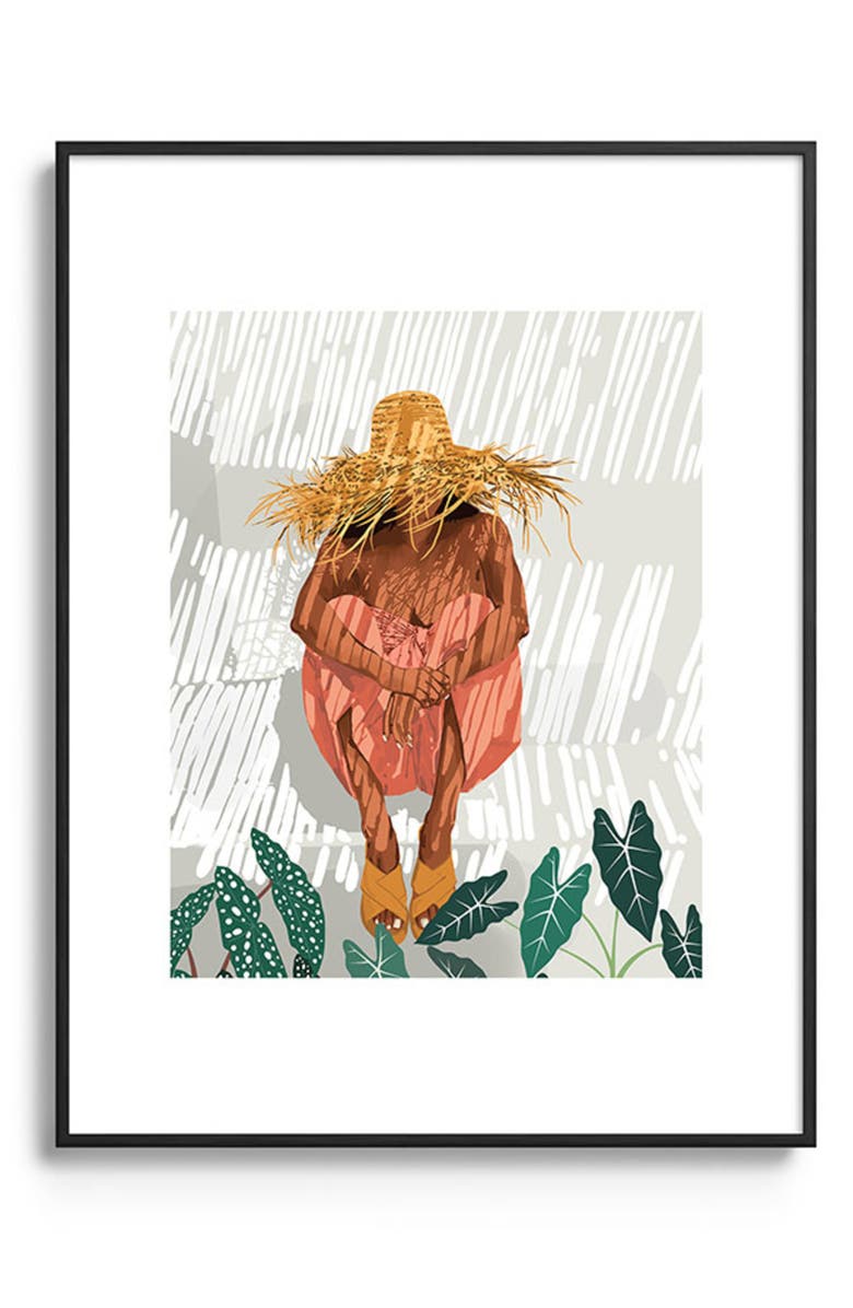 Deny Designs Bohemian Vacay Framed Art Print, Main, color, 