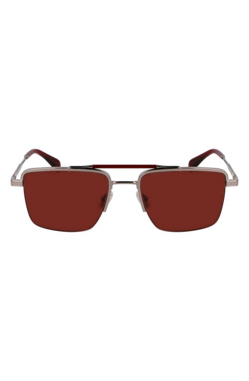 Paul Smith Eyewear In Gunmetal/red