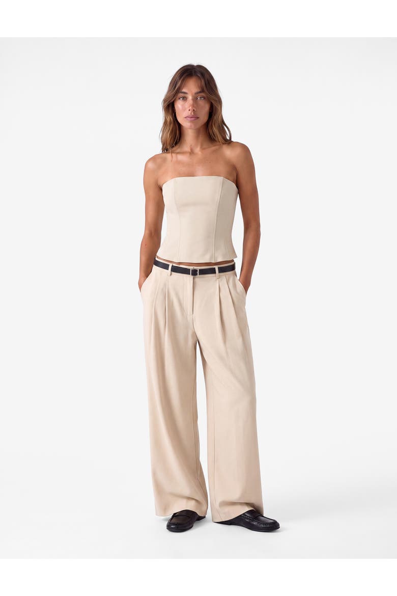 Corset Bustier, Main, color, BEIGE