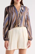 Longchamp Long Sleeve Woven Top