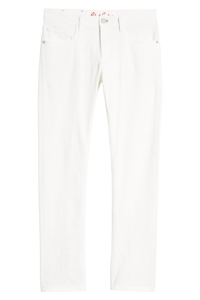 Curtis Straight Leg Jeans, Alternate, color, WHITE