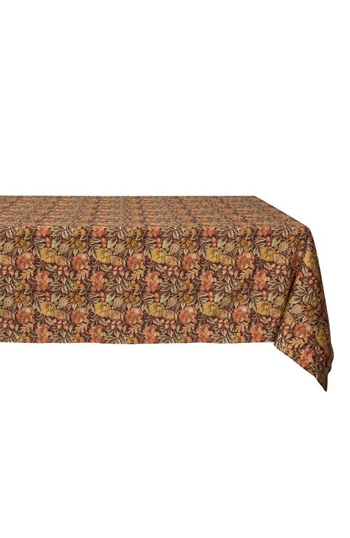Juliska Willa Cotton Tablecloth In Brown