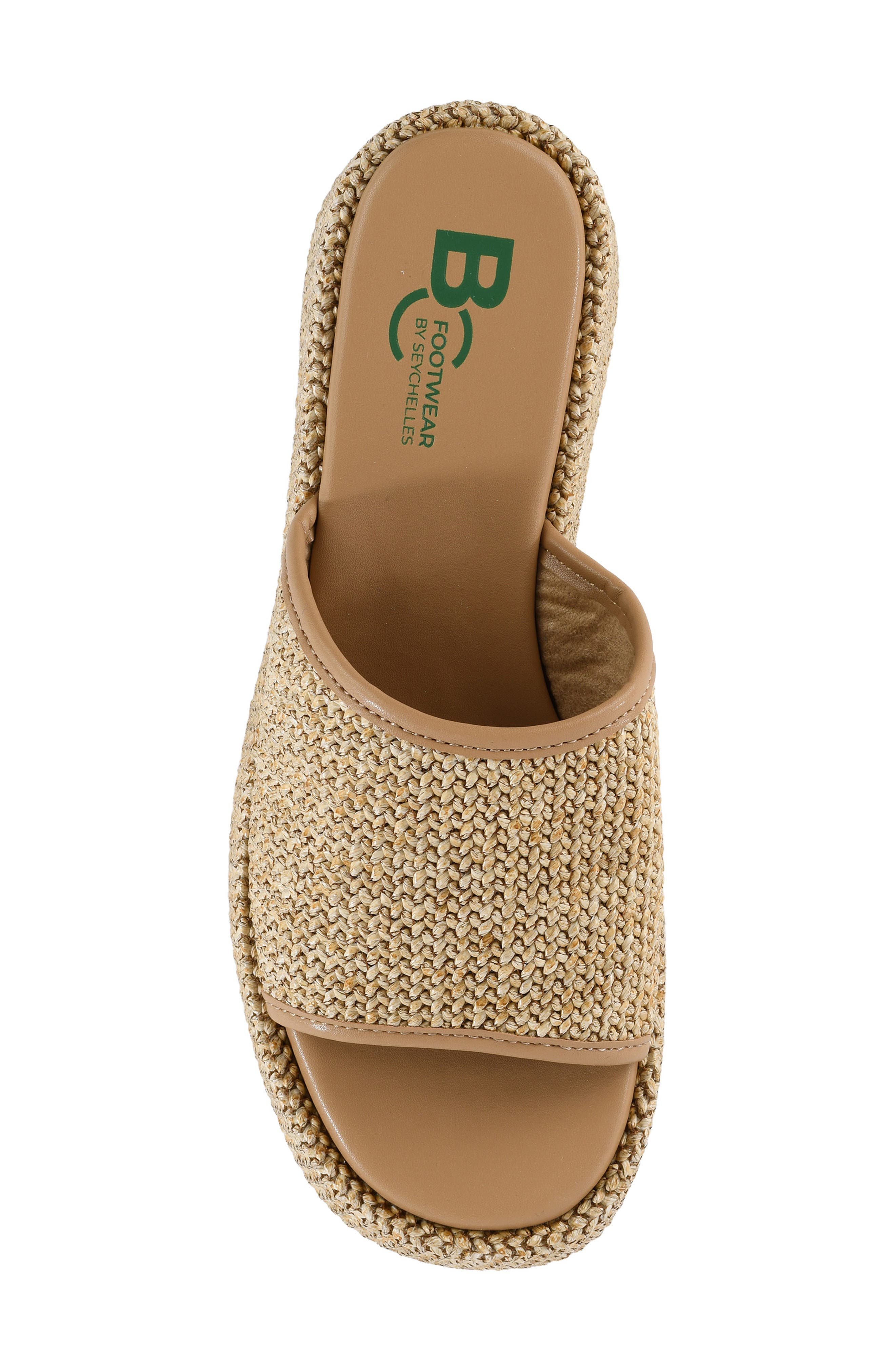Ocean Mist Platform Sandal, Alternate, color, NATURAL