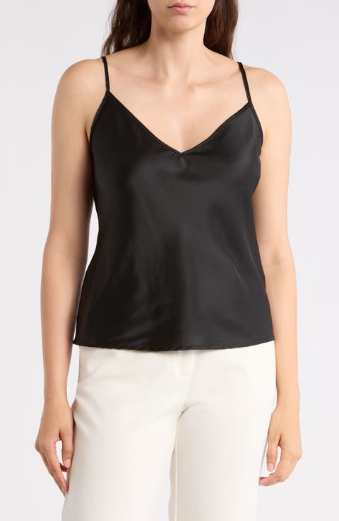V-Neck Satin Camisole