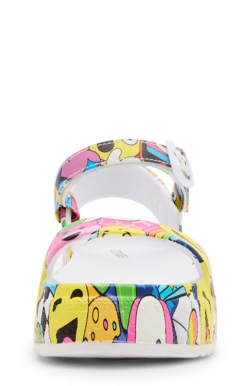 Steve Madden Kids' Bunnie Platform Sandal In Multi