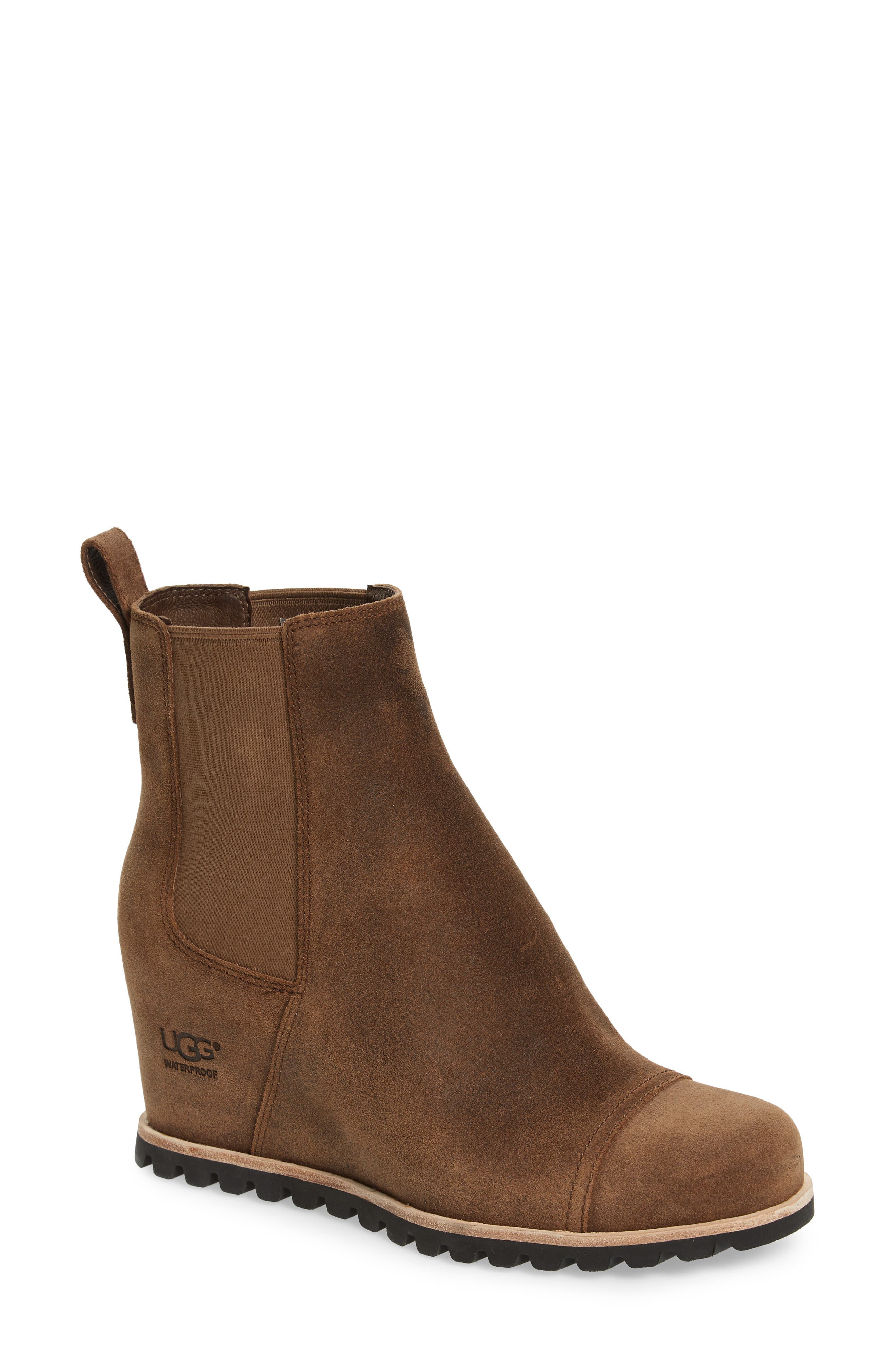 UGG<sup>®</sup> Pax Waterproof Wedge Boot, Main, color, 