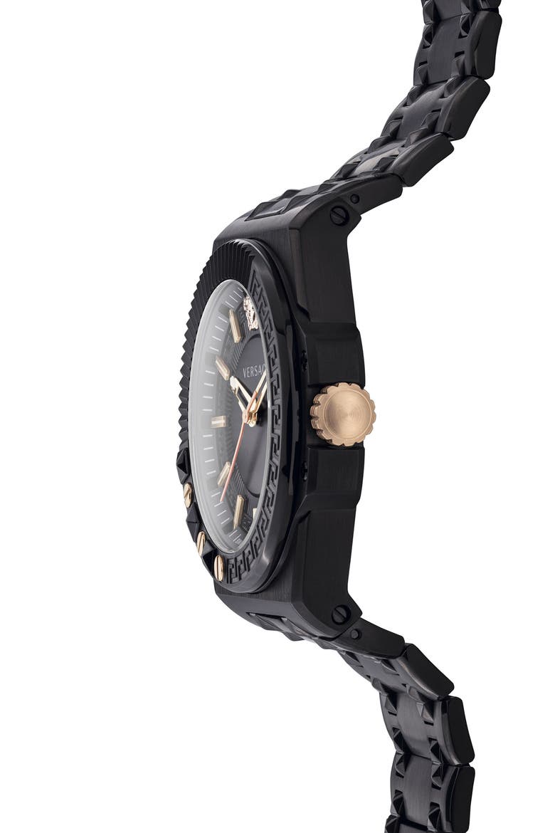 Chain Reaction Bracelet Watch, 45mm, Alternate, color, TWO TONE