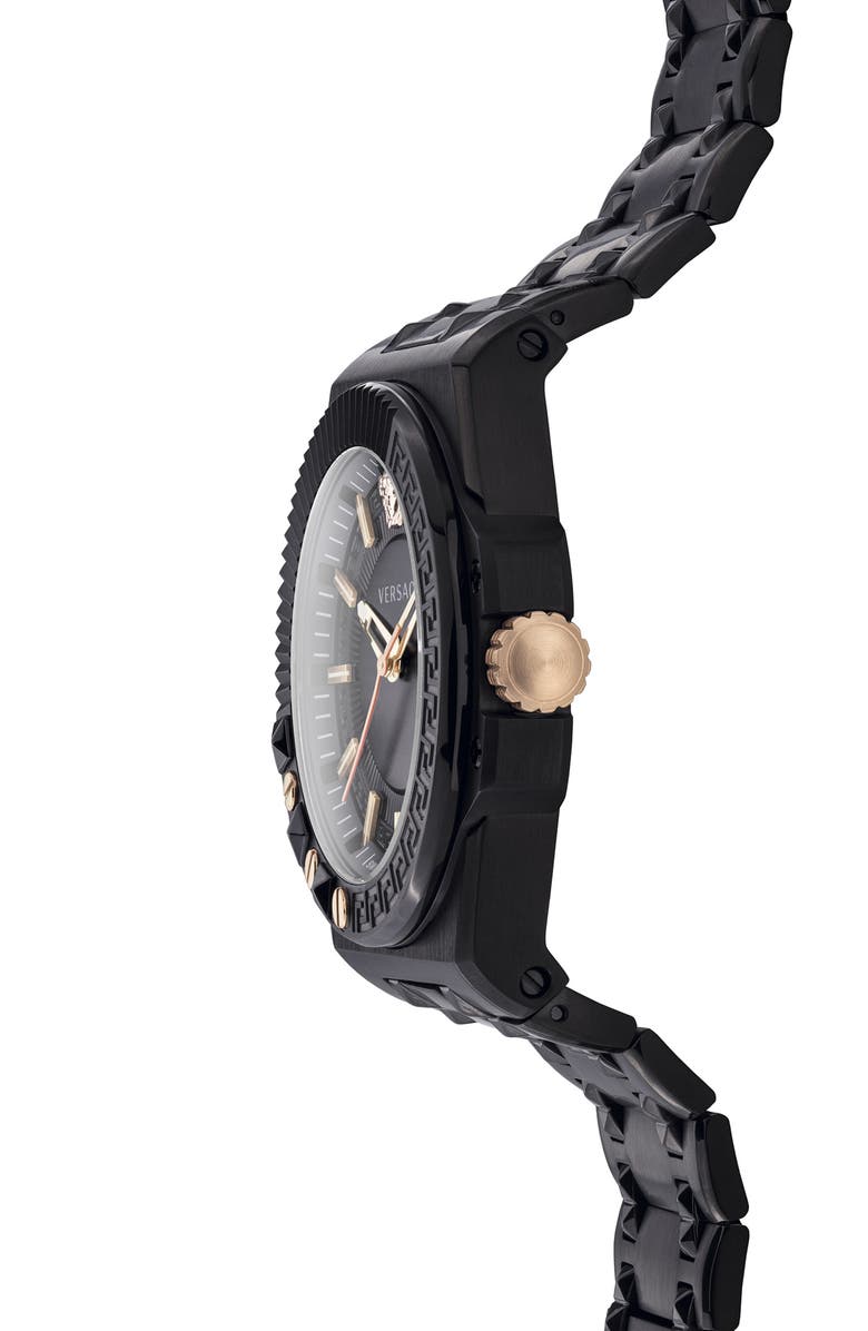 Versace Chain Reaction Bracelet Watch, 45mm, Alternate, color,