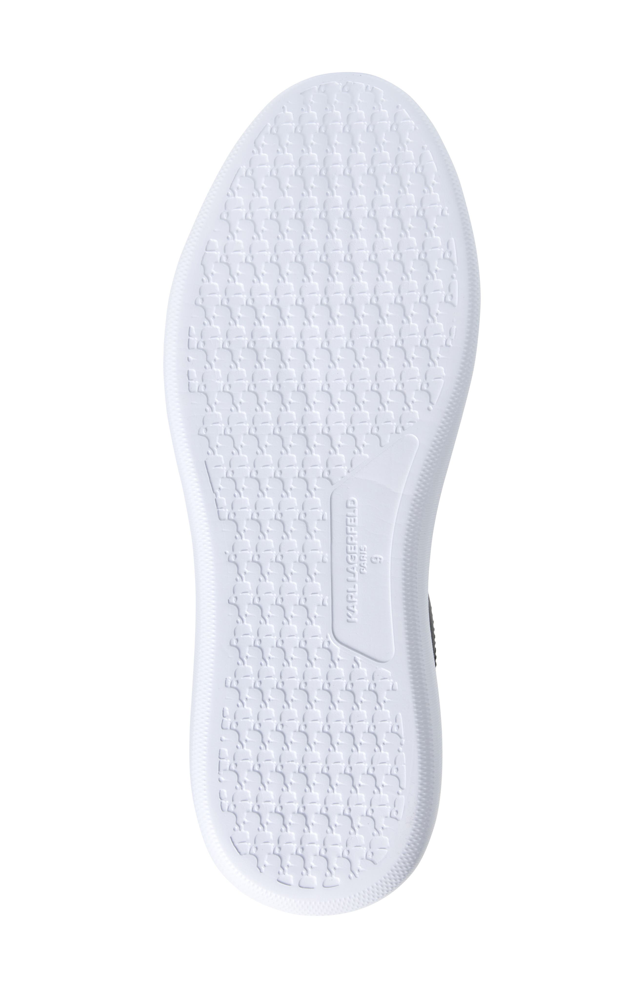 KARL LAGERFELD PARIS Side Stripe Logo Sneaker, Alternate, color, 