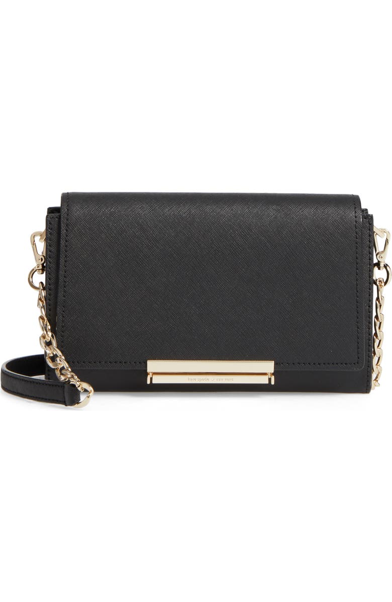 Kate Spade New York make it mine - camila leather clutch, Main, color,