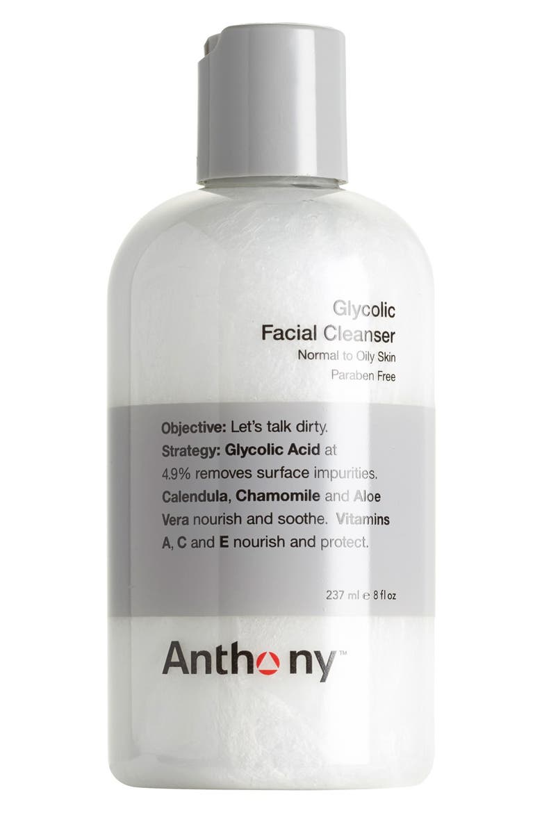 Anthony™ Glycolic Facial Cleanser, Alternate, color, NO COLOR