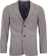 Lords of Harlech Judd Half Lined Tailored Wool Blazer