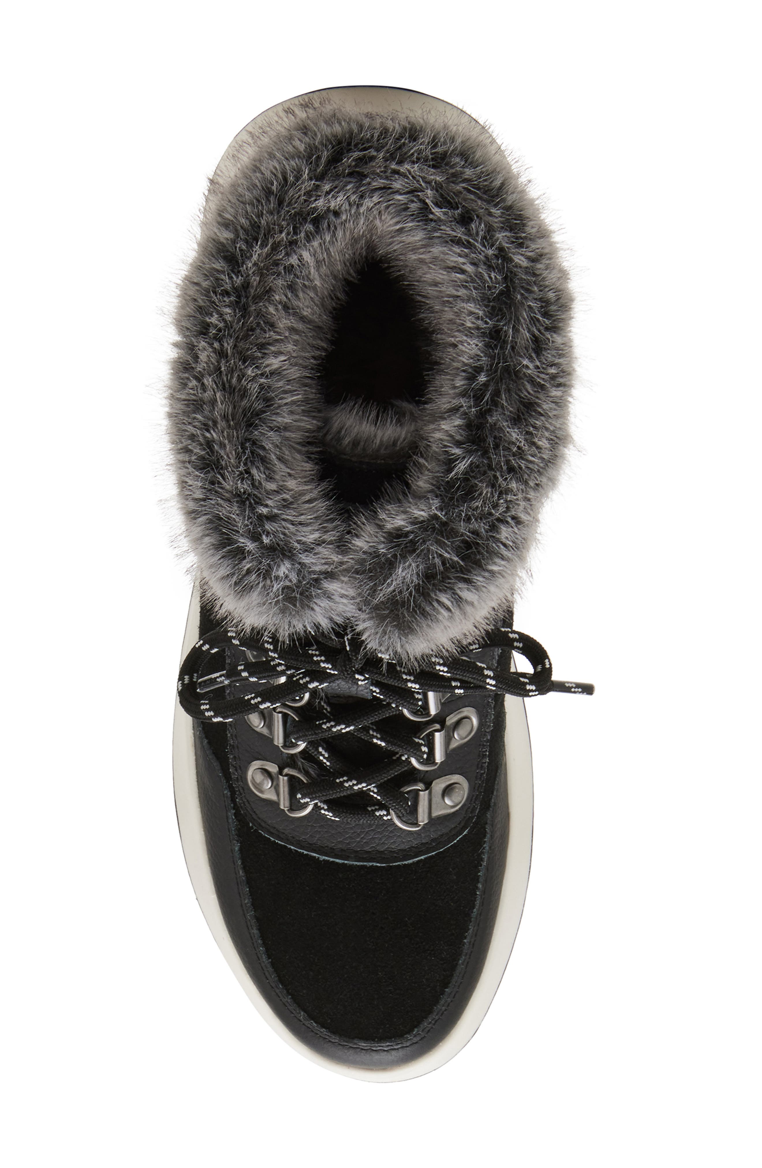 Blondo Ante Waterproof Faux Fur Trim Boot, Alternate, color, 