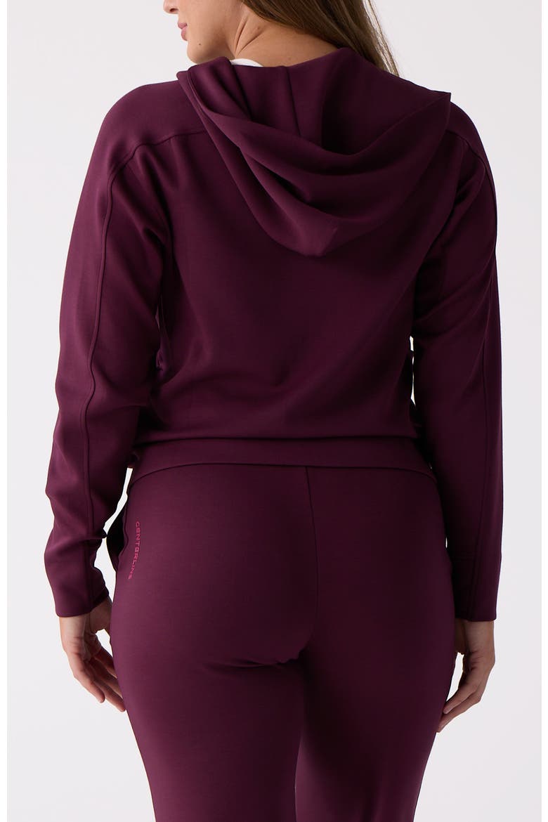 Women's Après Full Zip Hood, Alternate, color, Mulberry