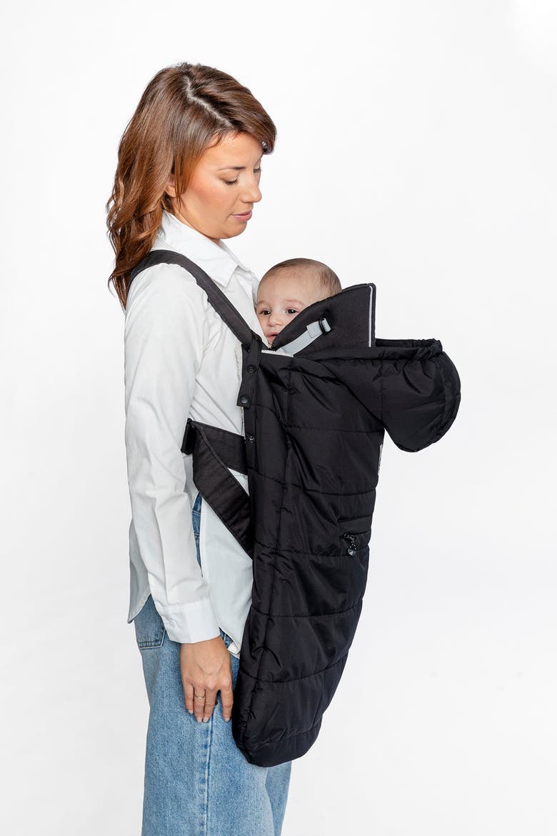 Multi-Function Breathable Insulation Baby Carrier for Car Seats and Strollers, Alternate, color, Noir