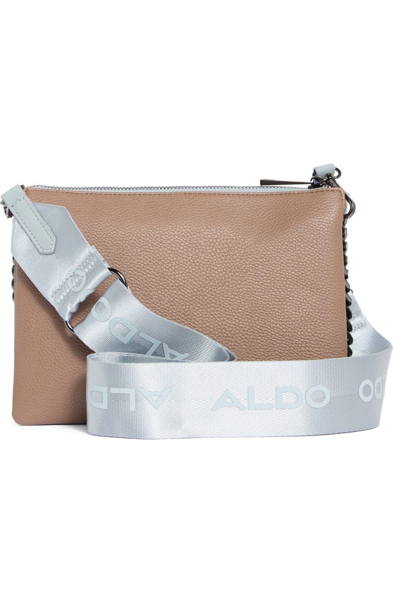 ALDO Alaeteriell Crossbody Bag, Alternate, color, Dusty Blue
