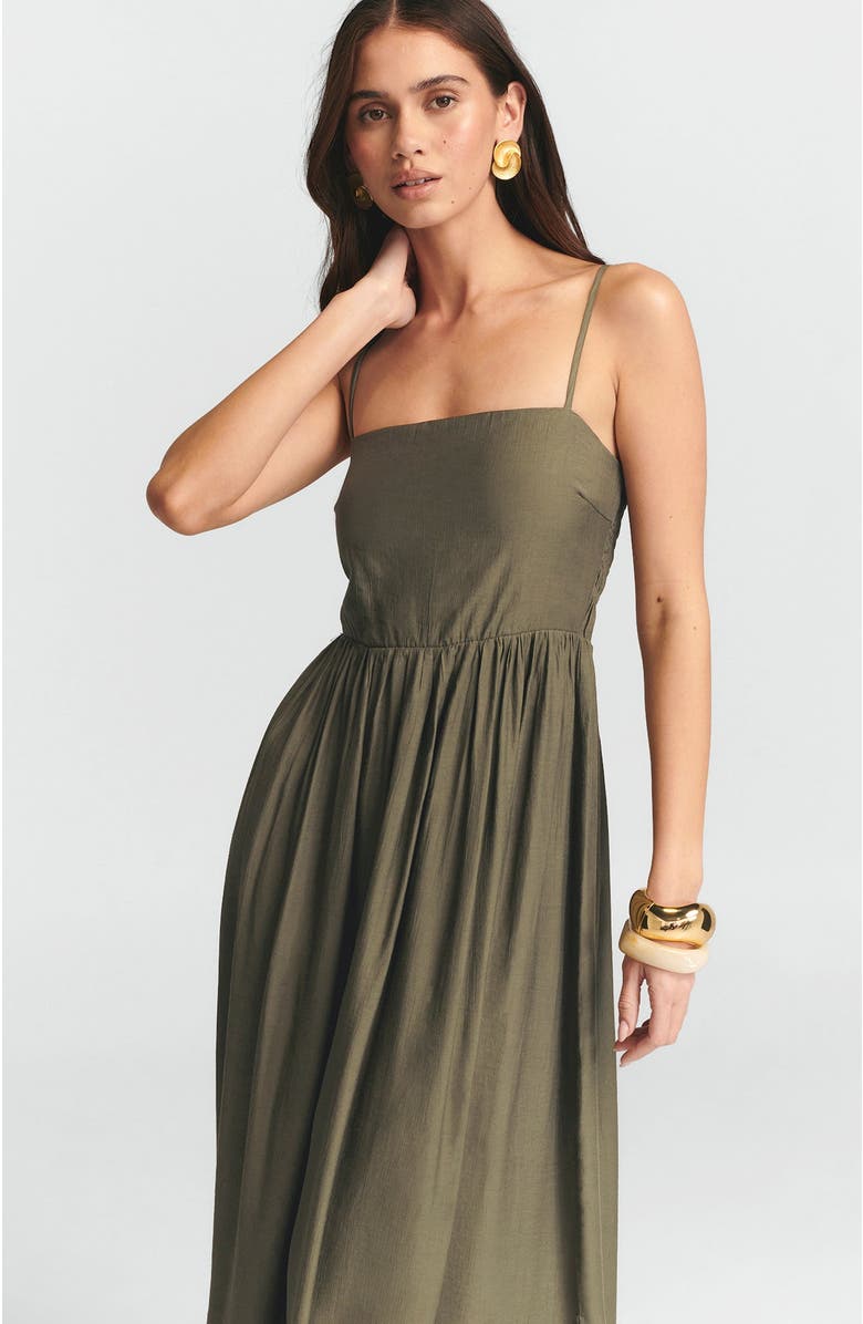 ST MRLO Lanah Maxi Dress, Alternate, color, Palm Leaf