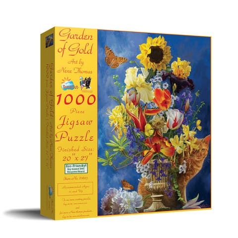 Garden of Gold 1000 piece Jigsaw Puzzle for Adults