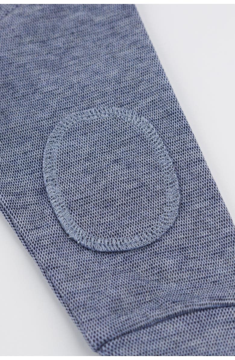 oh baby! Mini Honeycomb Elbow Patch Boxy, Alternate, color, Denim