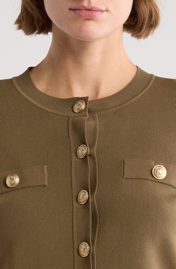 Toulouse Crewneck Cardigan