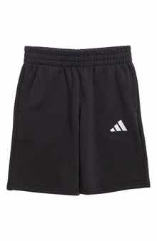 adidas Kids' 3-Bar Logo Fleece Shorts