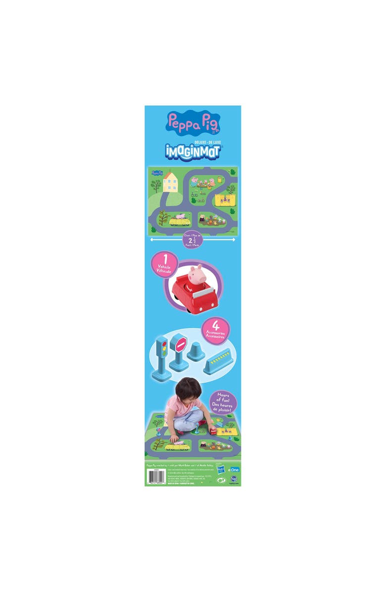 Imaginmat Deluxe Peppa Pig Floor Playmat, Alternate, color, Multicolored
