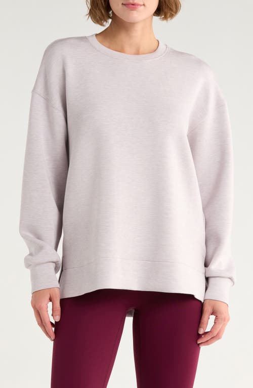 SPANX® Air Essentials Brushed Crewneck Top in Luna Heather  product