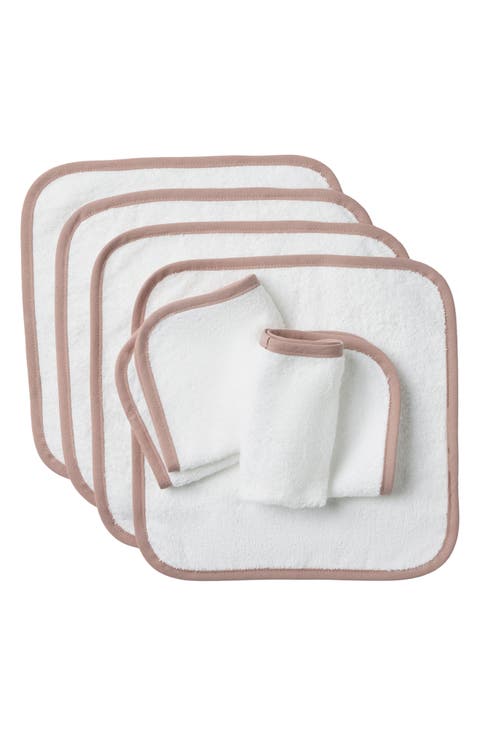 Cloud Loom Set of 6 Organic Cotton Baby Washcloths