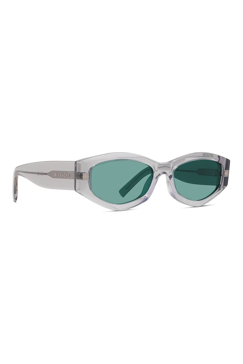 GVDAY 54mm Square Sunglasses, Alternate, color, GREY / GREEN