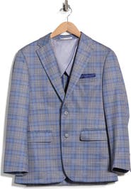 Duchamp Plaid Sport Coat