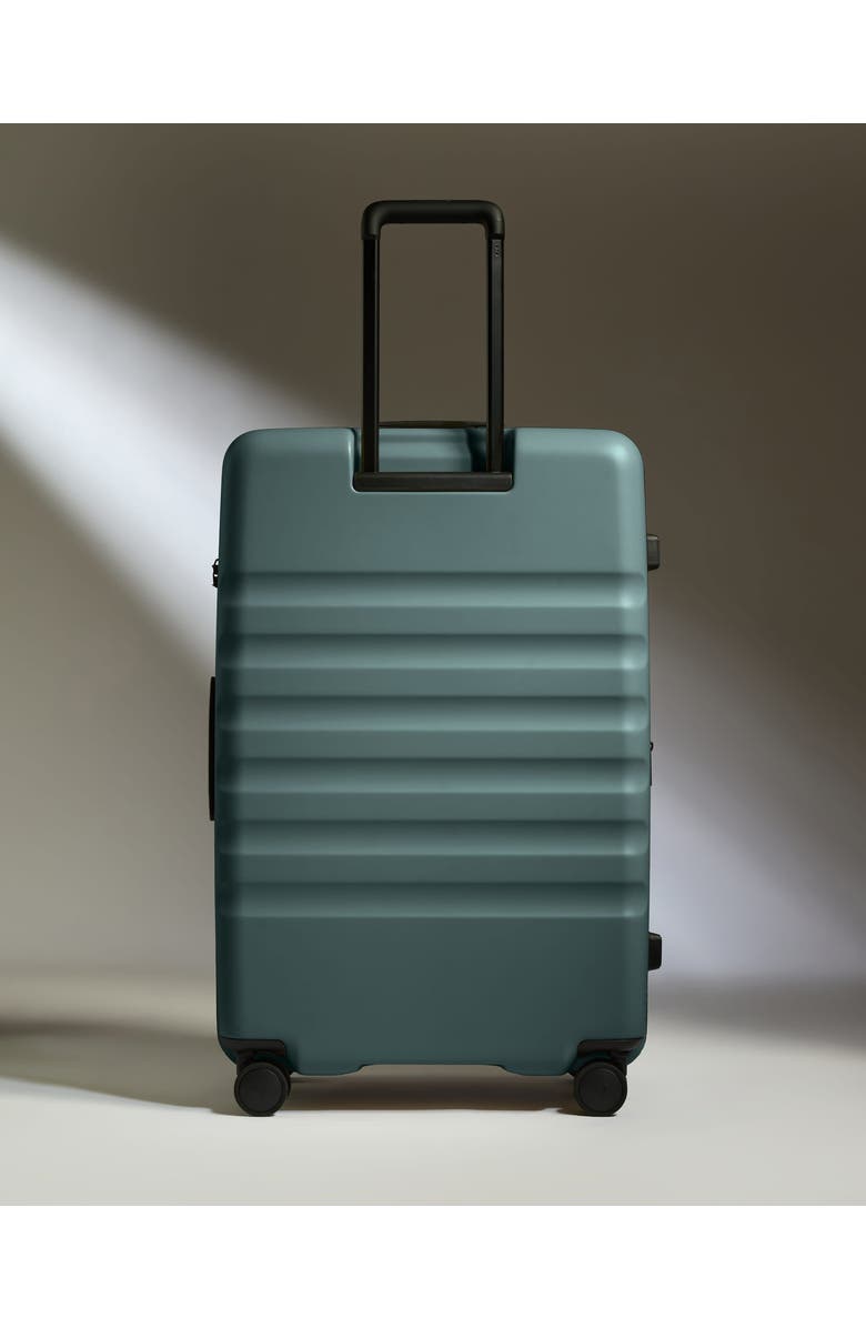 ANTLER Icon Stripe Large Luggage, Alternate, color, Glade Blue