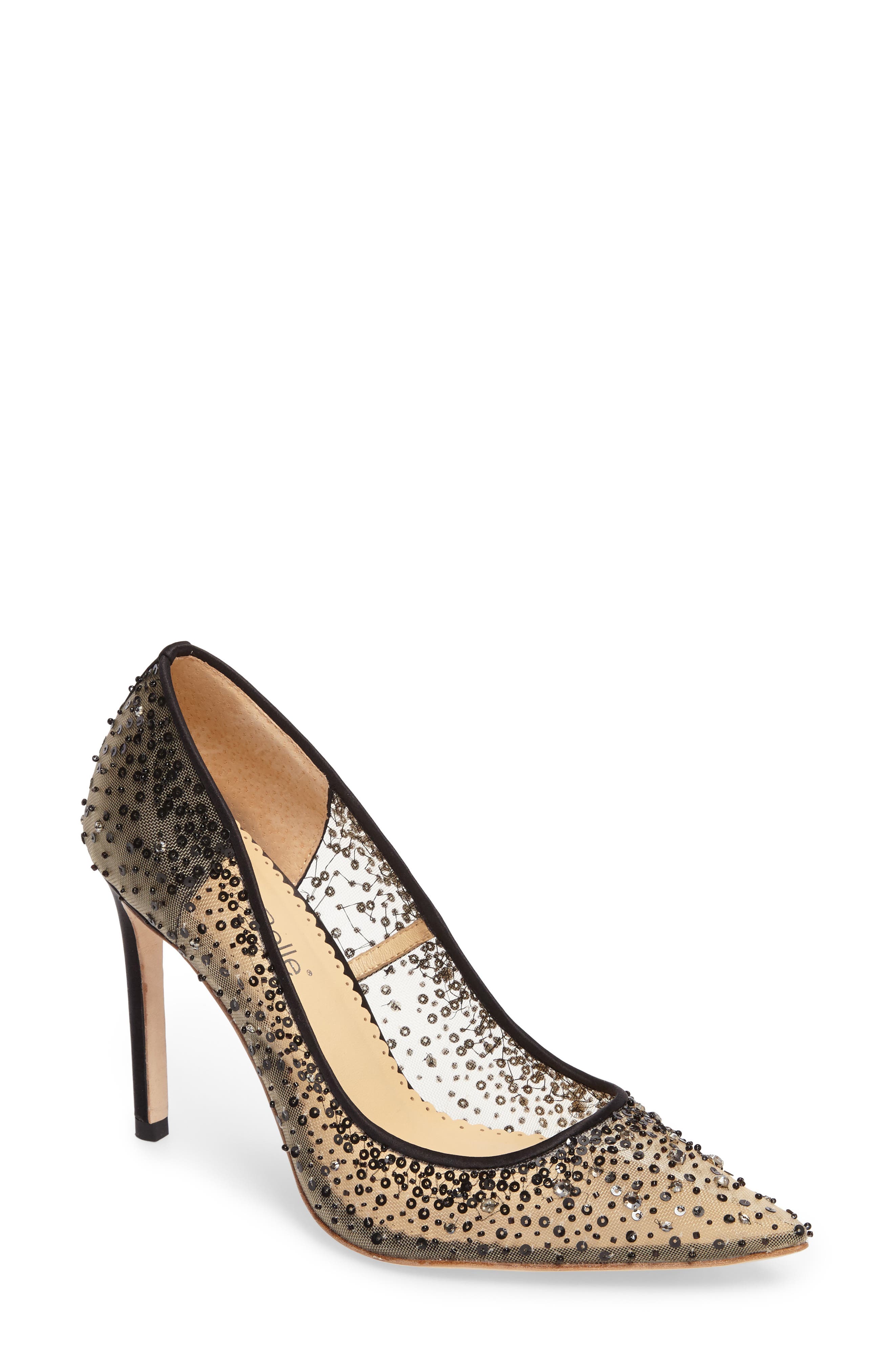 Bella Belle Elsa Beaded Illusion Pump, Main, color, 