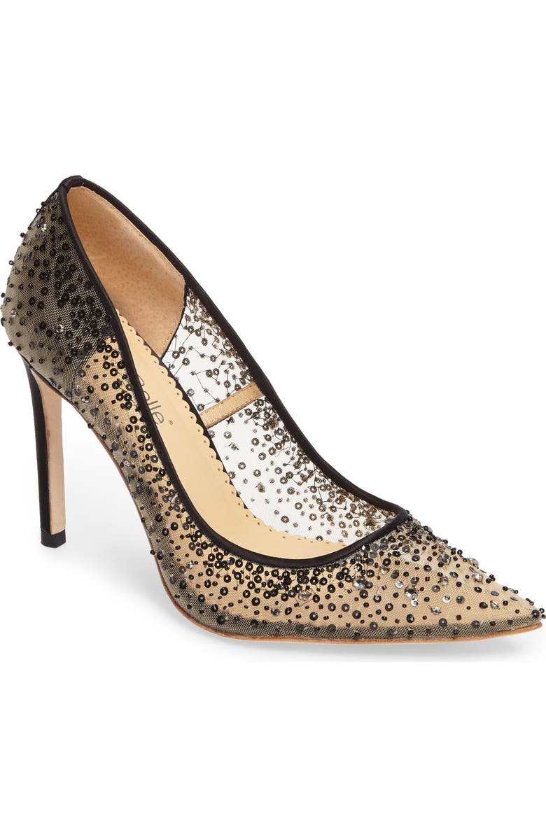 Bella Belle Elsa Beaded Illusion Pump, Main, color,