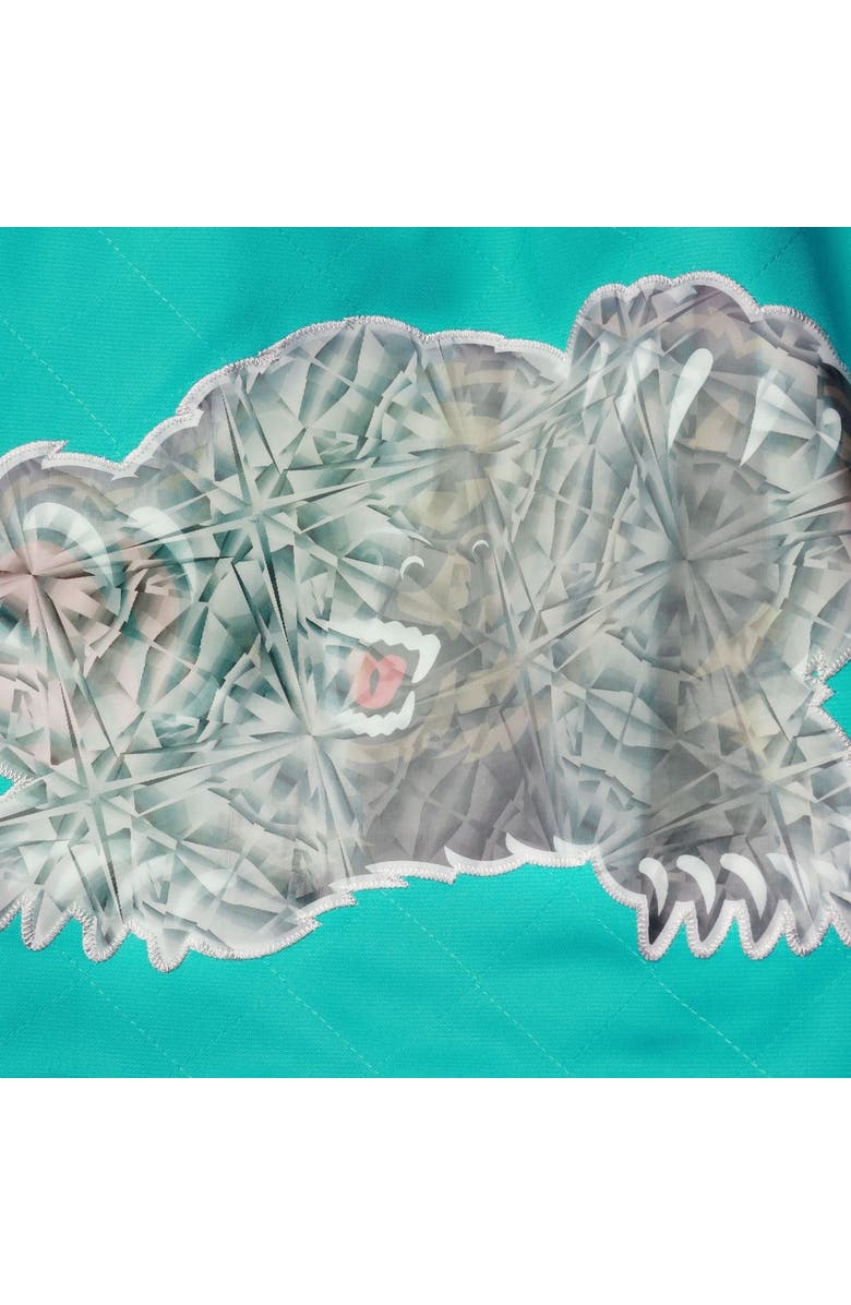 Mitchell & Ness Men's Mitchell & Ness Turquoise Vancouver Grizzlies 1996 Hardwood Classics 75th Anniversary Swingman Shorts, Alternate, color, Turquoise