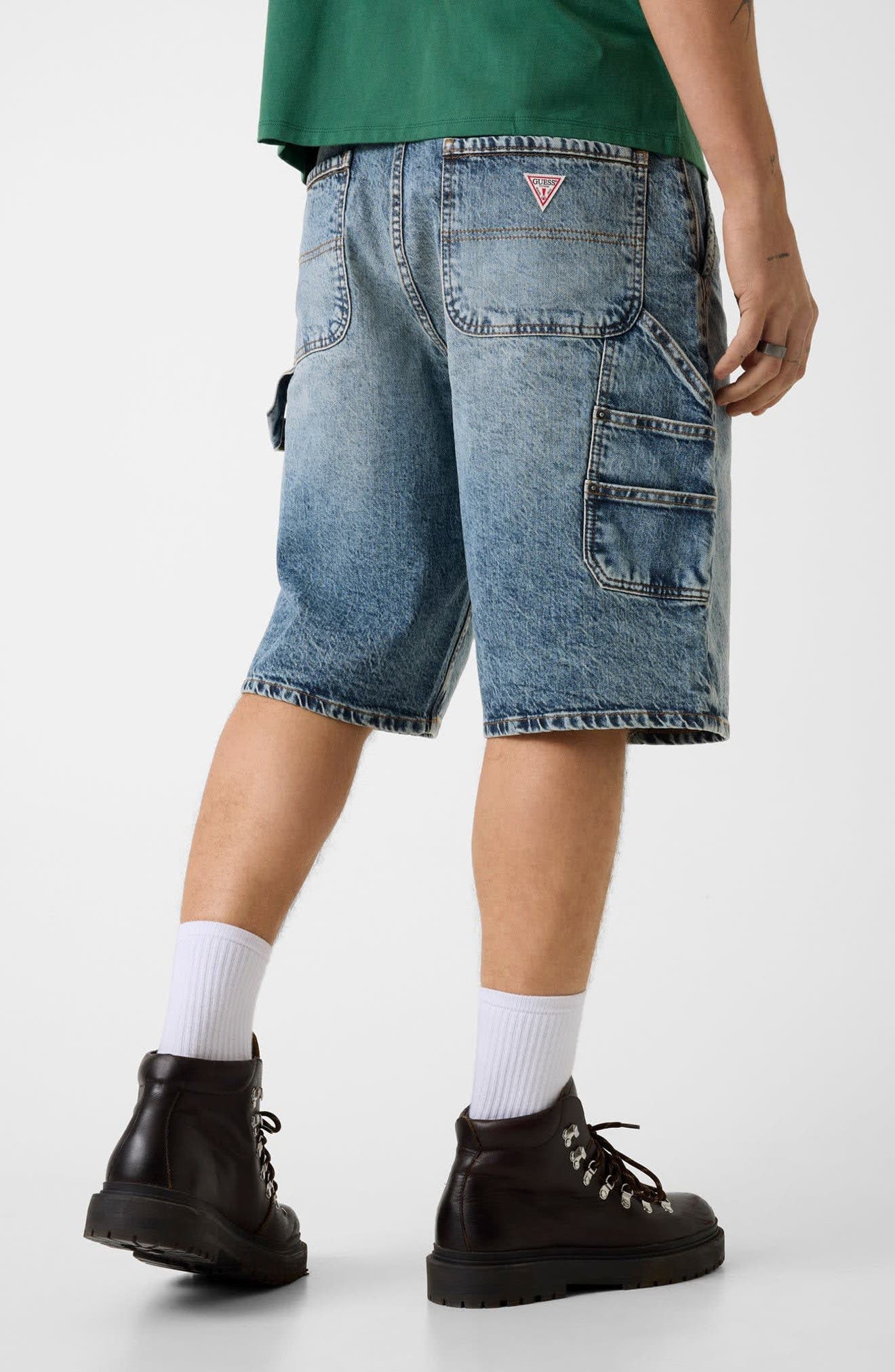 Carpenter Denim Shorts - image 2
