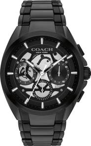 COACH Jackson Bracelet Chronograph Watch, 41.5mm