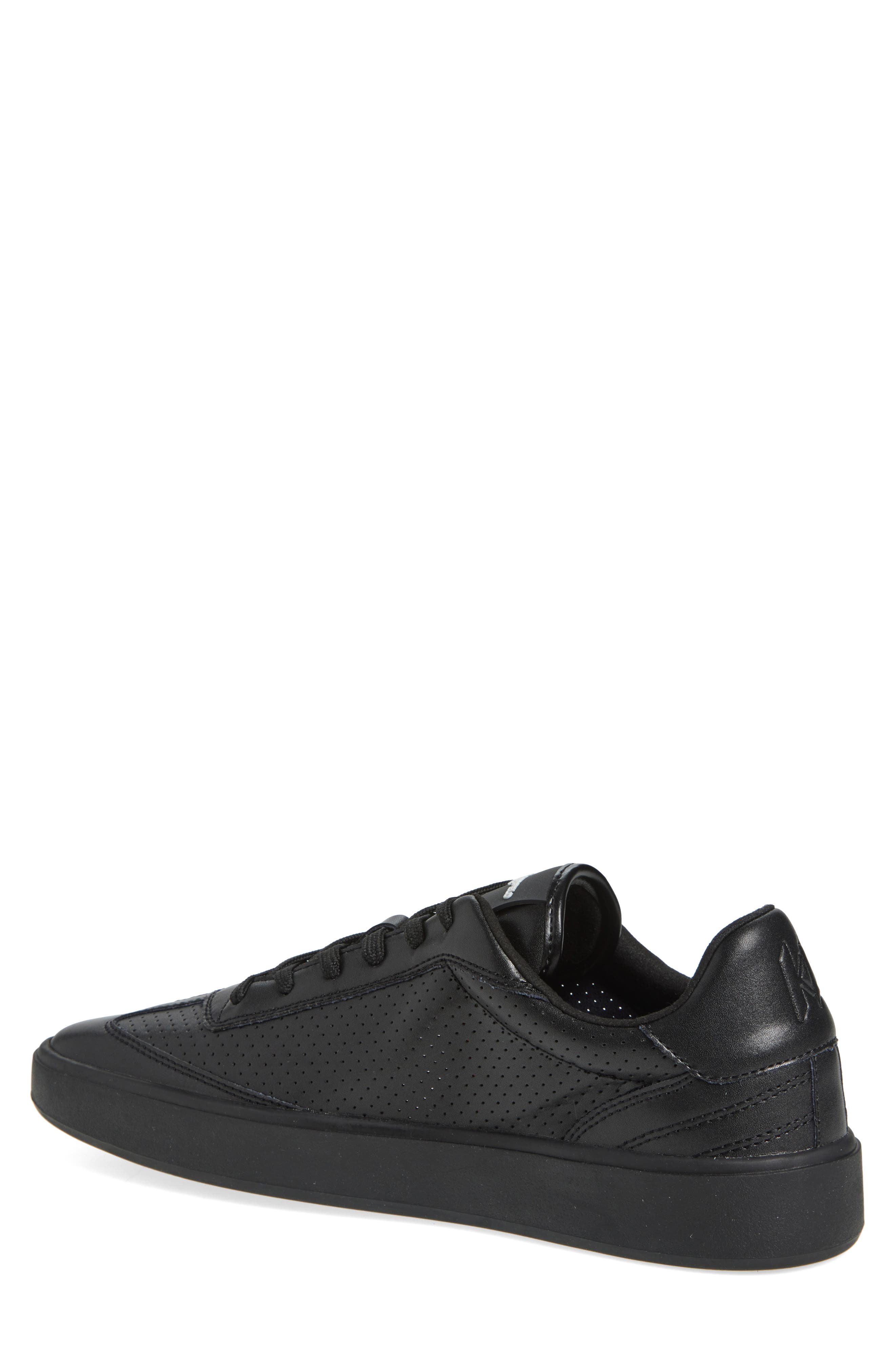 KARL LAGERFELD PARIS Perforated Logo Sneaker, Alternate, color, 
