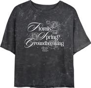 The Devil Wears Prada Juniors The Devil Wears Prada Florals for Spring Groundbreaking Quote T Shirt
