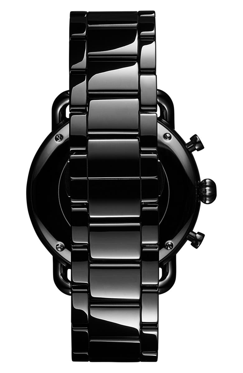 MVMT WATCHES Blacktop II Ceramic Bracelet Watch, 47mm, Alternate, color, 