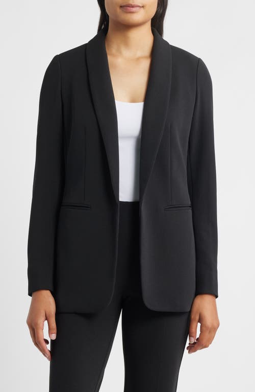 Anne Klein Shawl Collar Blazer In Black