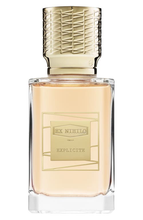 EX NIHILO EX NIHILO EXPLICITE EAU DE PARFUM 